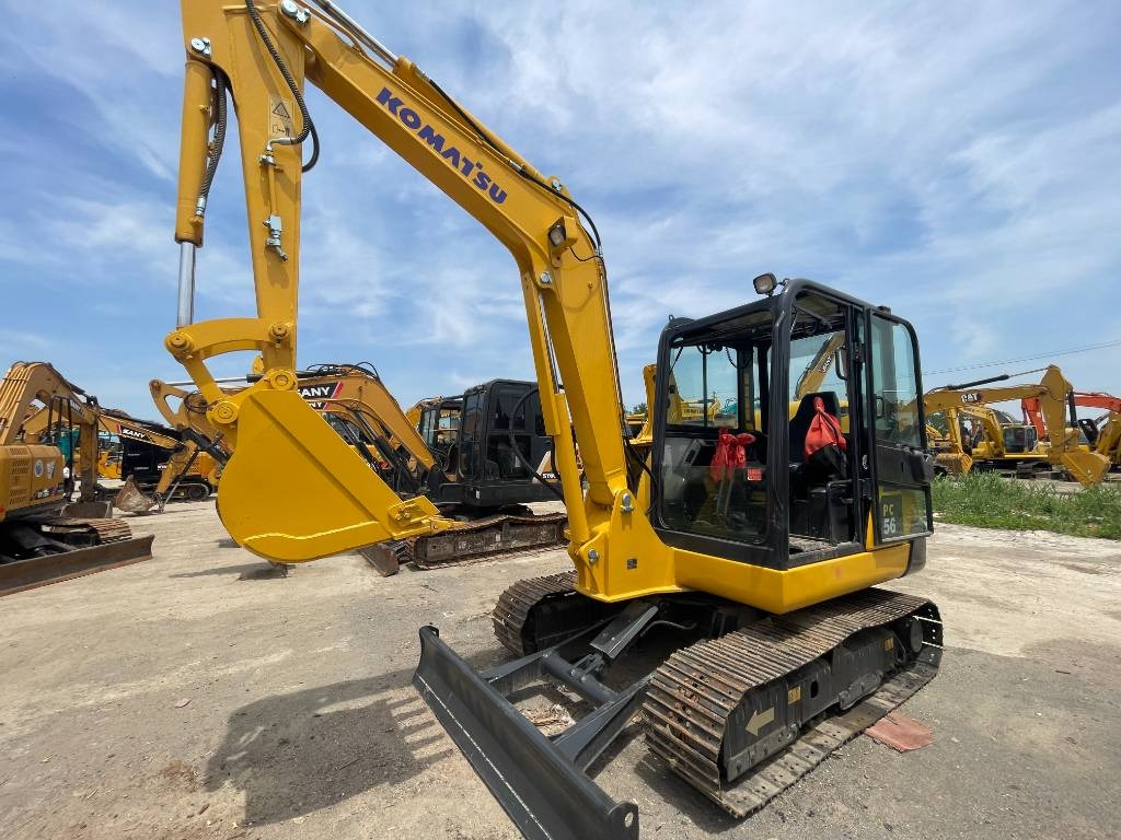 Komatsu PC 56  - حفارة مصغرة: صور 1 Komatsu PC 56  - حفارة مصغرة: صور 1