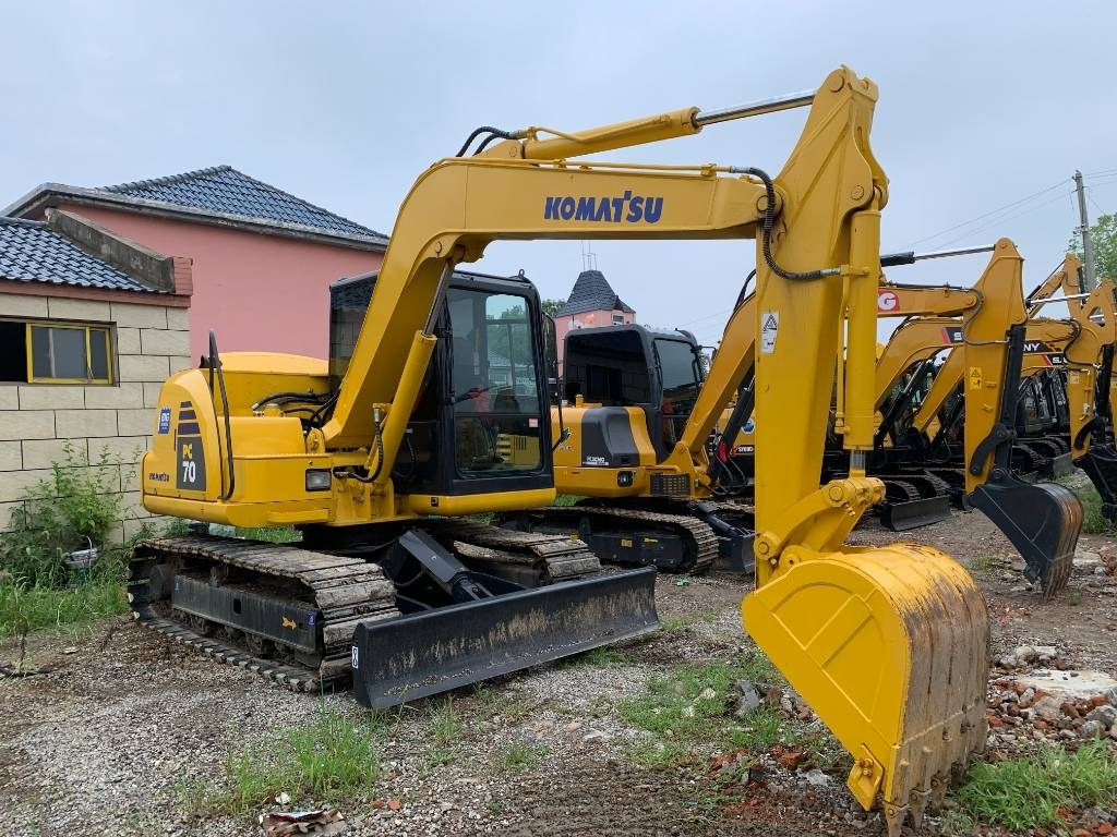 Komatsu PC 70 - حفارة مصغرة: صور 4 Komatsu PC 70 - حفارة مصغرة: صور 4