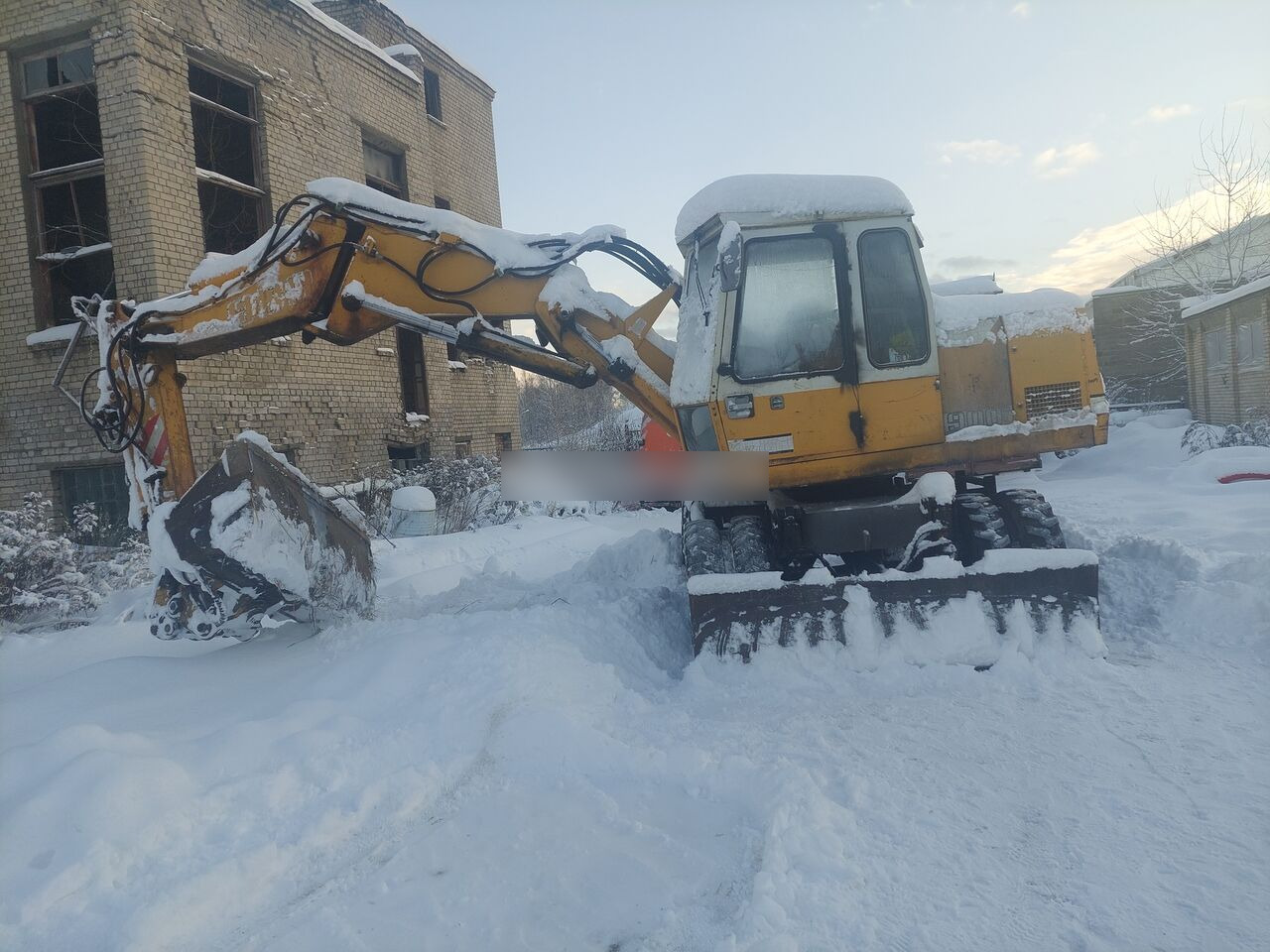حفارة على عجلات Liebherr 900A: صور 10 حفارة على عجلات Liebherr 900A: صور 10