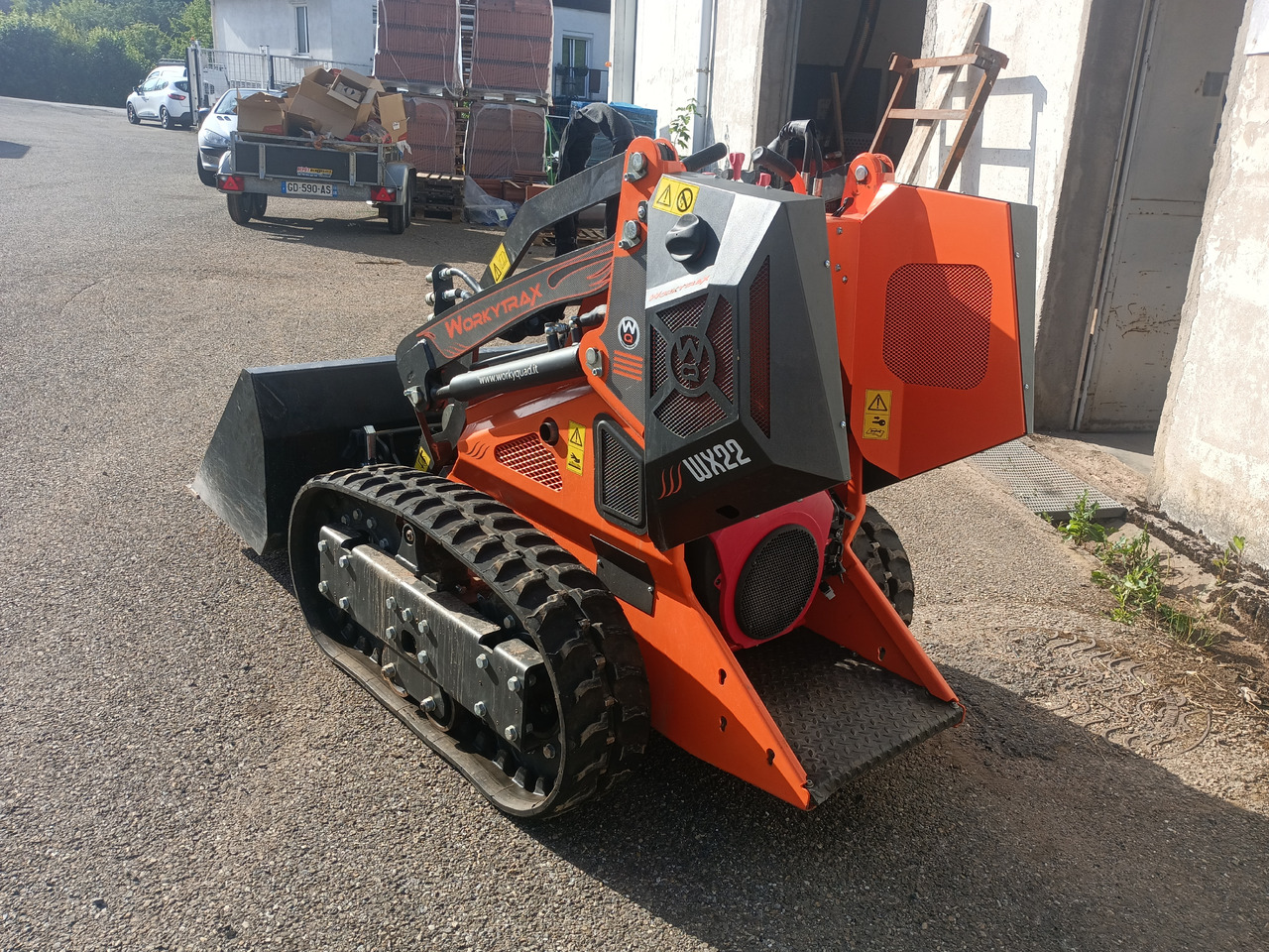 Cast Loaders Worky Trax WX22 - اللودر المجنزر صغير: صور 5 Cast Loaders Worky Trax WX22 - اللودر المجنزر صغير: صور 5