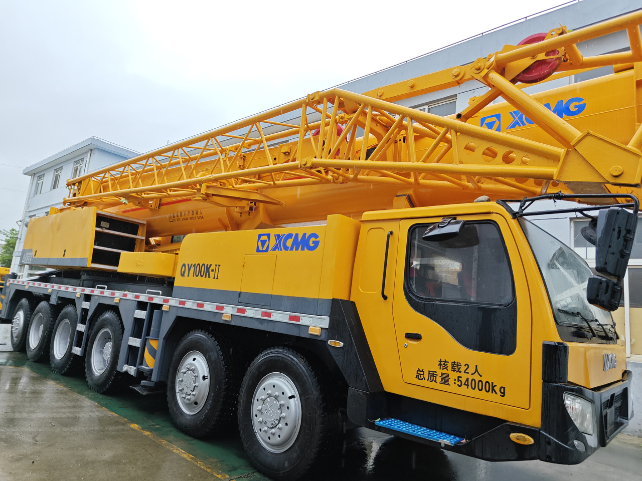 XCMG QY100K Used 100ton xcmg truck crane - رافعة لجميع التضاريس: صور 5 XCMG QY100K Used 100ton xcmg truck crane - رافعة لجميع التضاريس: صور 5