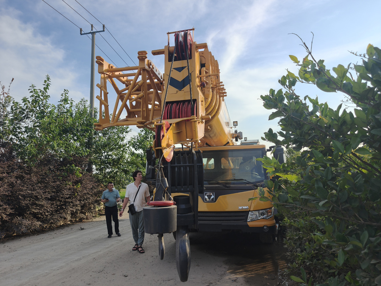XCMG QY70KC QY70K Used crane - موبايل كرين: صور 3 XCMG QY70KC QY70K Used crane - موبايل كرين: صور 3