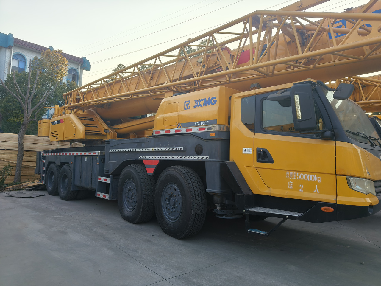 XCMG XCT80 used crane - موبايل كرين: صور 3 XCMG XCT80 used crane - موبايل كرين: صور 3