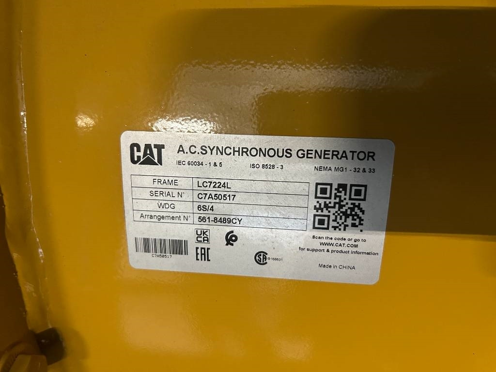 مجموعة المولدات جديد CAT DE850E0 - C18 - 850 kVA Generator - DPX-18032: صور 15