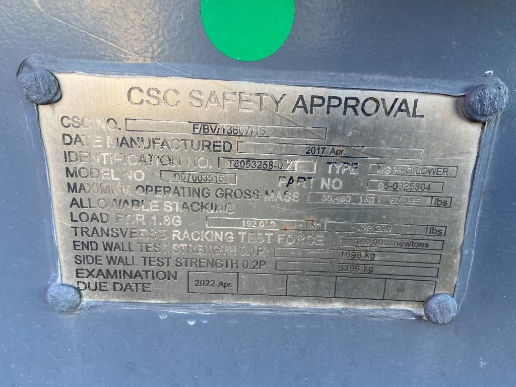 Container 40FT HC - Genset Container - DPX-29048 - آلات البناء: صور 4 Container 40FT HC - Genset Container - DPX-29048 - آلات البناء: صور 4