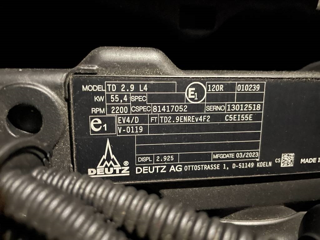 تأجير Deutz TD2.9 L4 - 43 kVA Stage V Generator - DPX-19010 Deutz TD2.9 L4 - 43 kVA Stage V Generator - DPX-19010: صور 18 تأجير Deutz TD2.9 L4 - 43 kVA Stage V Generator - DPX-19010 Deutz TD2.9 L4 - 43 kVA Stage V Generator - DPX-19010: صور 18