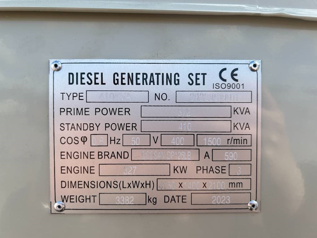 Doosan DP126LB - 410 kVA Generator - DPX-19854 - مجموعة المولدات: صور 4 Doosan DP126LB - 410 kVA Generator - DPX-19854 - مجموعة المولدات: صور 4