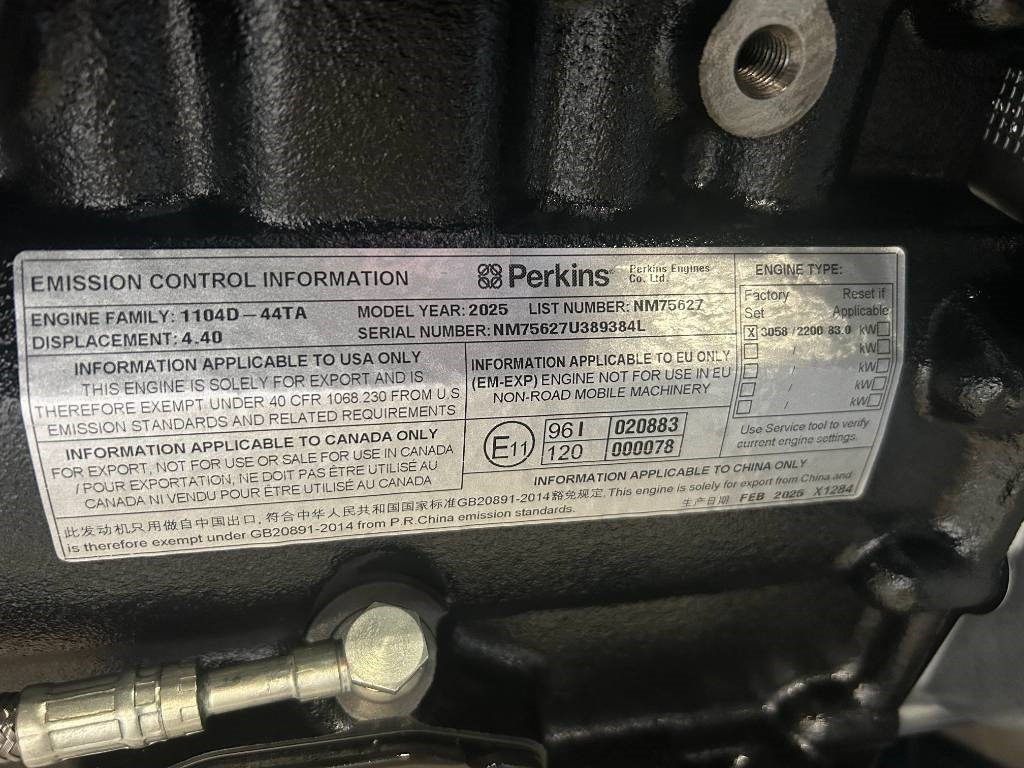 Perkins 1104D-44TA - Diesel Engine - New - DPX-25088 - المحرك - آلات البناء: صور 5 Perkins 1104D-44TA - Diesel Engine - New - DPX-25088 - المحرك - آلات البناء: صور 5