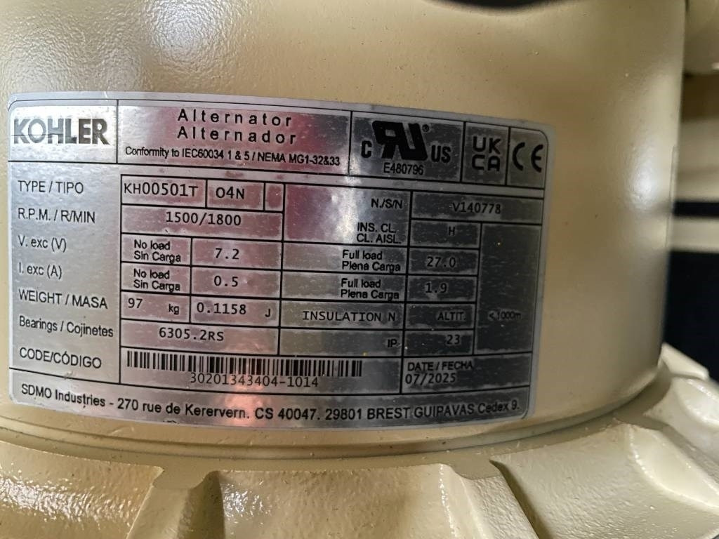 تأجير Sdmo K22 - 22 kVA Generator - DPX-17003 Sdmo K22 - 22 kVA Generator - DPX-17003: صور 18 تأجير Sdmo K22 - 22 kVA Generator - DPX-17003 Sdmo K22 - 22 kVA Generator - DPX-17003: صور 18