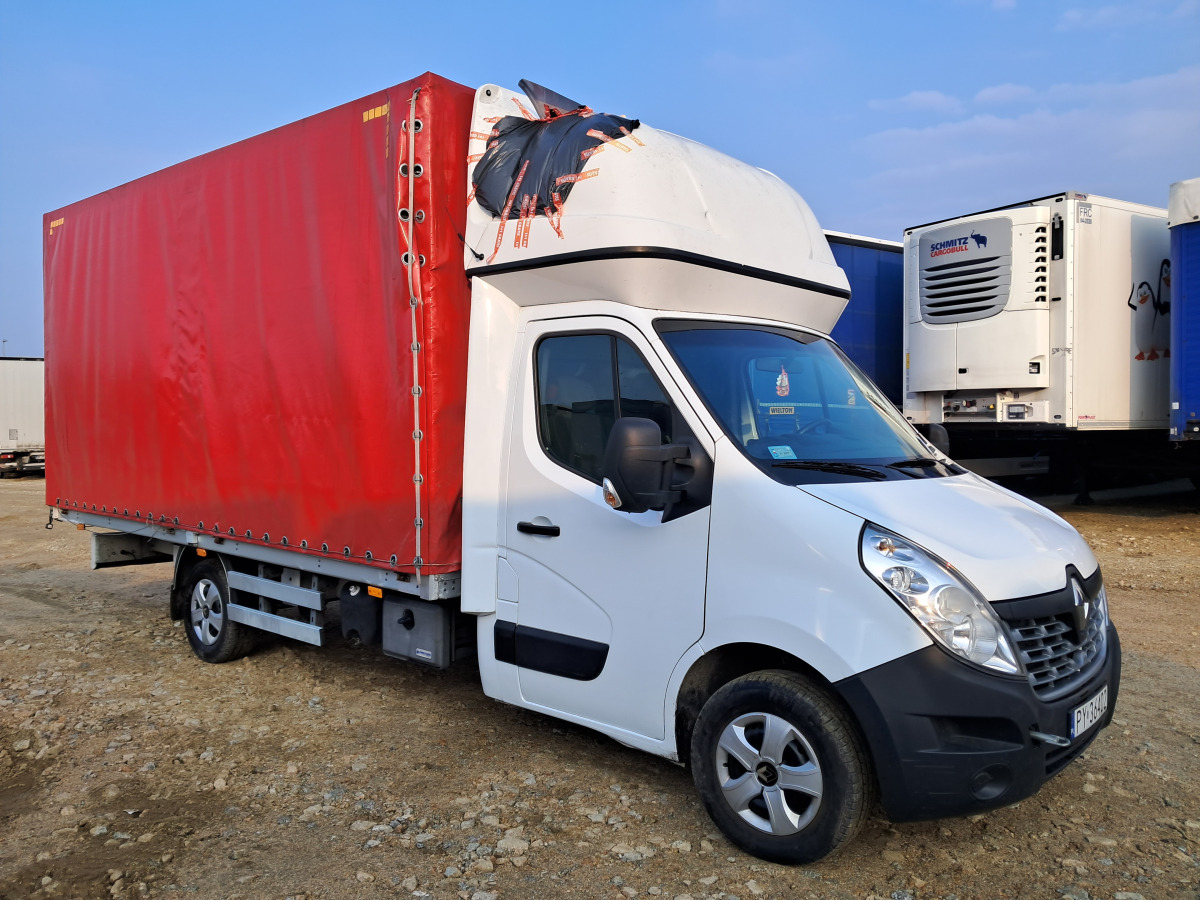 الشاحنات الصغيرة ستائر RENAULT MASTER PLANDEKA: صور 1