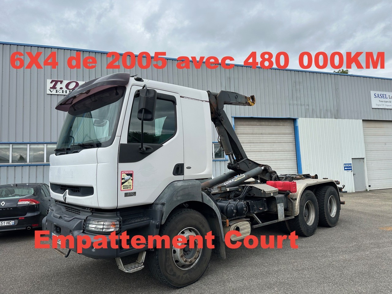 RENAULT KERAX 370 DCI - شاحنة ذات الخطاف: صور 1 RENAULT KERAX 370 DCI - شاحنة ذات الخطاف: صور 1