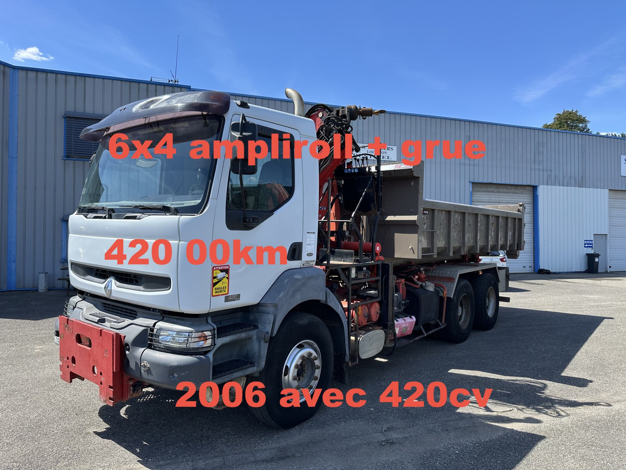 RENAULT KERAX 420DCI - شاحنة ذات الخطاف, شاحنة كرين: صور 1 RENAULT KERAX 420DCI - شاحنة ذات الخطاف, شاحنة كرين: صور 1