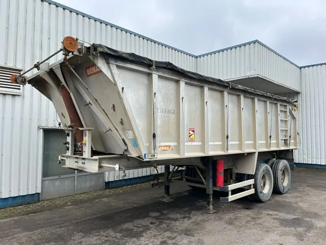 Benalu 2 Axle , 8 Tyres , Alu Tipper , Spring Suspension , Drum Brakes - قلابة نصف مقطورة: صور 1 Benalu 2 Axle , 8 Tyres , Alu Tipper , Spring Suspension , Drum Brakes - قلابة نصف مقطورة: صور 1