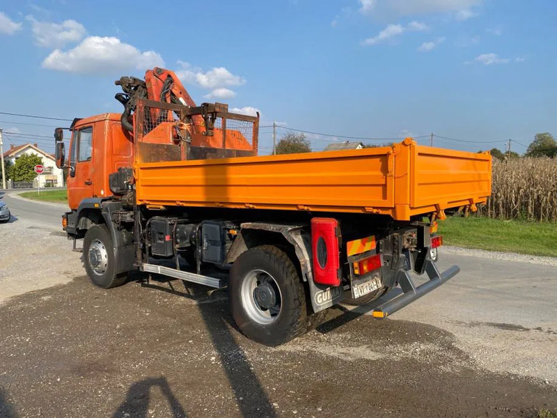 قلابات, شاحنة كرين MAN LE 18-280 , 4X4 , Tipper , Palfinger PK 9501: صور 7 قلابات, شاحنة كرين MAN LE 18-280 , 4X4 , Tipper , Palfinger PK 9501: صور 7