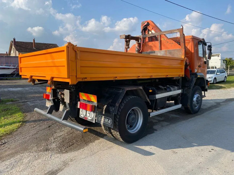 MAN LE 18-280 , 4X4 , Tipper , Palfinger PK 9501 - قلابات, شاحنة كرين: صور 4 MAN LE 18-280 , 4X4 , Tipper , Palfinger PK 9501 - قلابات, شاحنة كرين: صور 4