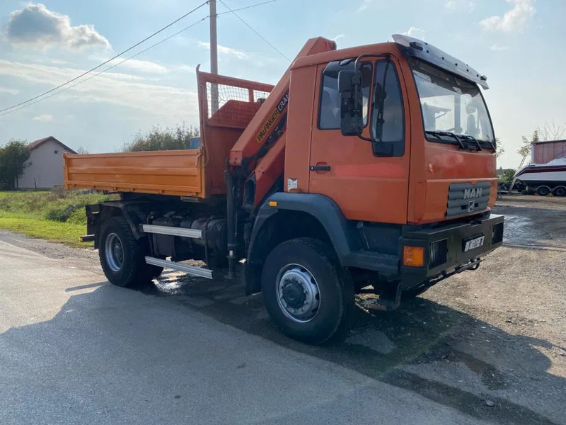 MAN LE 18-280 , 4X4 , Tipper , Palfinger PK 9501 - قلابات, شاحنة كرين: صور 5 MAN LE 18-280 , 4X4 , Tipper , Palfinger PK 9501 - قلابات, شاحنة كرين: صور 5
