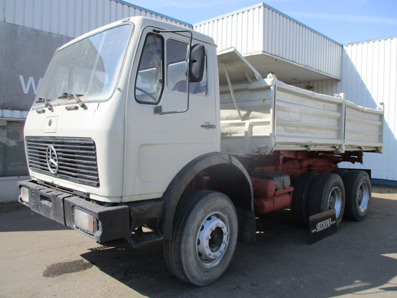 قلابات Mercedes-Benz 2633, V8 , ZF Manual , 6x4 , 3 Way tipper , Spring suspension: صور 8