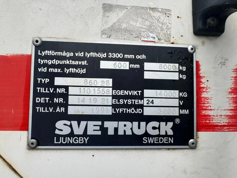 رافعة شوكية ديزل Svetruck 860-28 Pneumatic Tire Forklift: صور 10