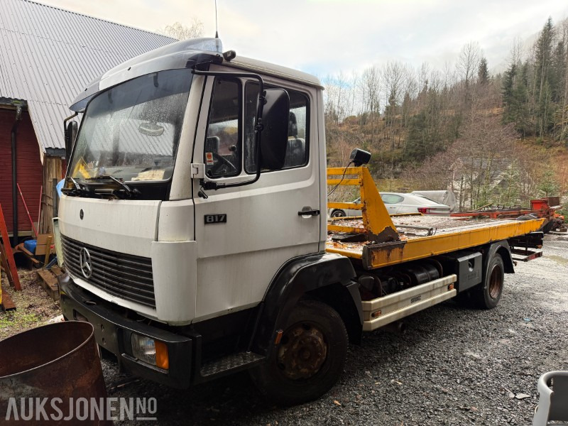 1985 Mercedes-Benz 814 bergingsbil - rep.objekt - delebil - المطافئ: صور 1 1985 Mercedes-Benz 814 bergingsbil - rep.objekt - delebil - المطافئ: صور 1