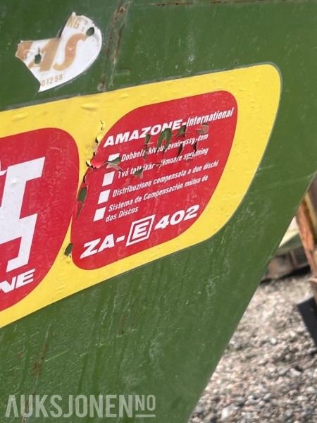 1990 Amazone Za-e 402 gjødselspreder - الآلات والماكينات الزراعية: صور 3 1990 Amazone Za-e 402 gjødselspreder - الآلات والماكينات الزراعية: صور 3