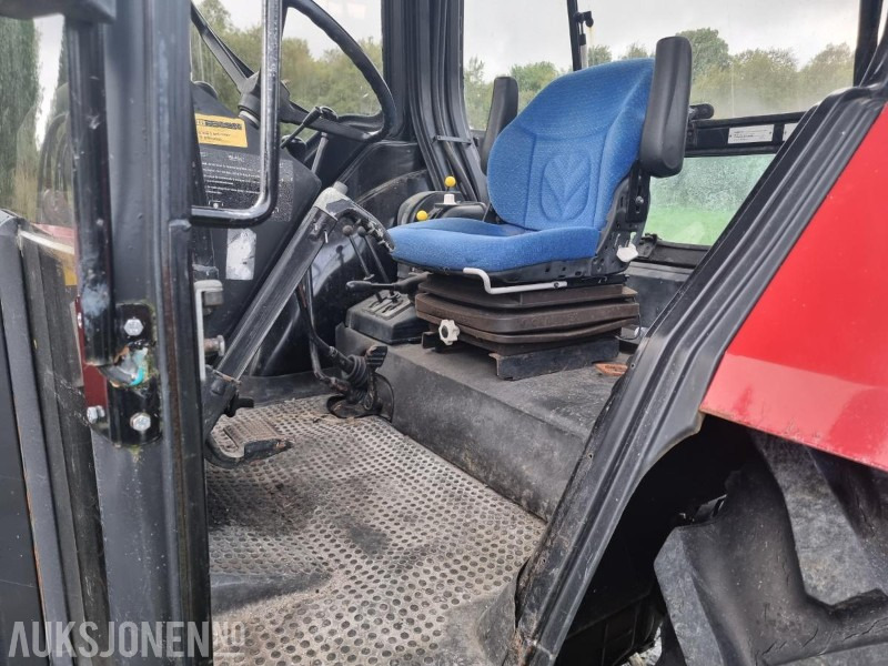 جرار 1990 CASE IH 956XL TRAKTOR snøfres 2 skuffer triangelfeste MVA FRI: صور 7