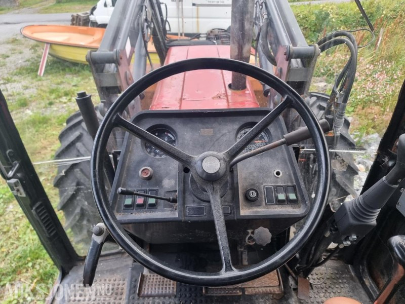 جرار 1990 CASE IH 956XL TRAKTOR snøfres 2 skuffer triangelfeste MVA FRI: صور 11