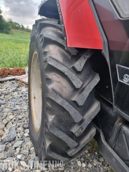 جرار 1990 CASE IH 956XL TRAKTOR snøfres 2 skuffer triangelfeste MVA FRI: صور 16