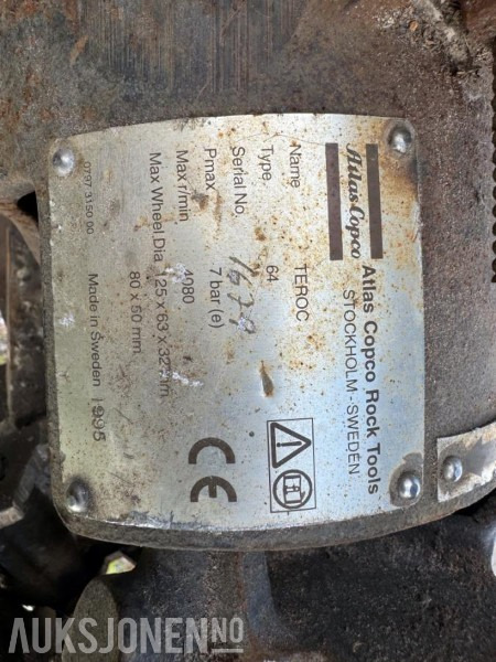 1995 Atlas Copco Teroc type 64 - آلة حفر: صور 2 1995 Atlas Copco Teroc type 64 - آلة حفر: صور 2