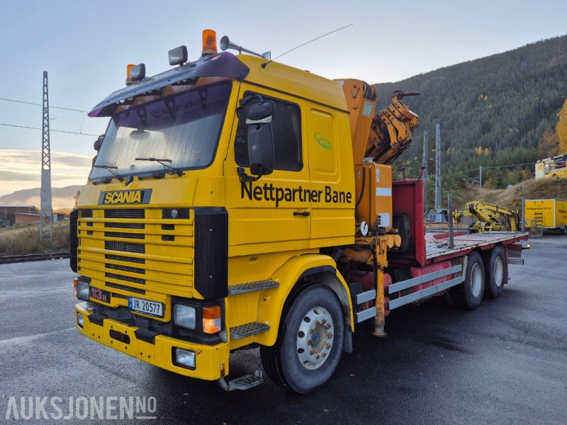 1996 Scania R113HL6x4A, kranbil, repobjekt - شاحنة كرين: صور 1 1996 Scania R113HL6x4A, kranbil, repobjekt - شاحنة كرين: صور 1