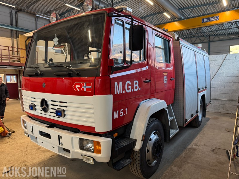 1997 Mercedes-Benz 1124 Af/36 4X4 brannbil registrert som motorredskap med kun 29540 km - المطافئ: صور 3 1997 Mercedes-Benz 1124 Af/36 4X4 brannbil registrert som motorredskap med kun 29540 km - المطافئ: صور 3