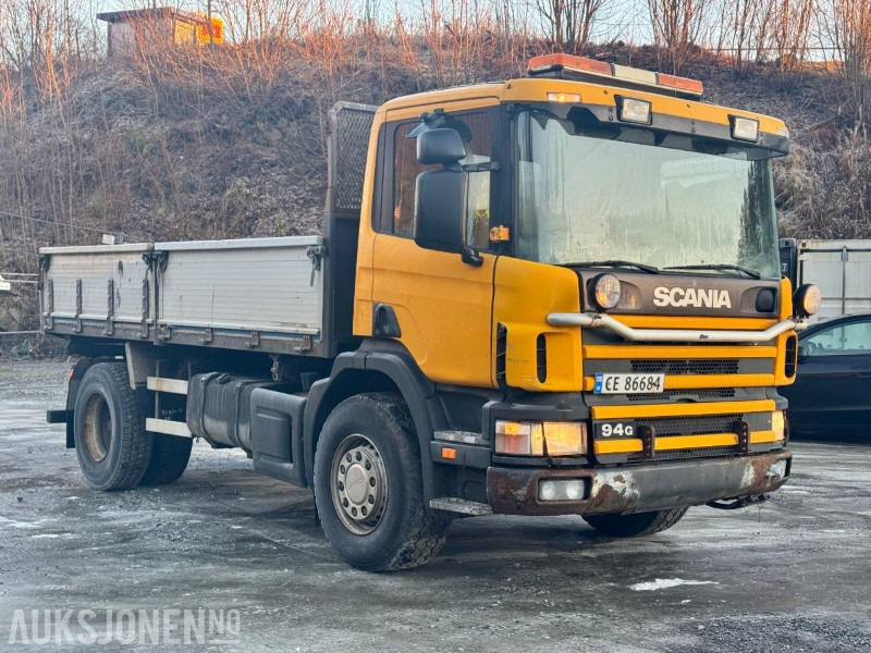 1998 Scania P-serie - 4x2 - Tippbil - Eu-godkjent til 08/26 - Km: 335523 - قلابات: صور 3 1998 Scania P-serie - 4x2 - Tippbil - Eu-godkjent til 08/26 - Km: 335523 - قلابات: صور 3