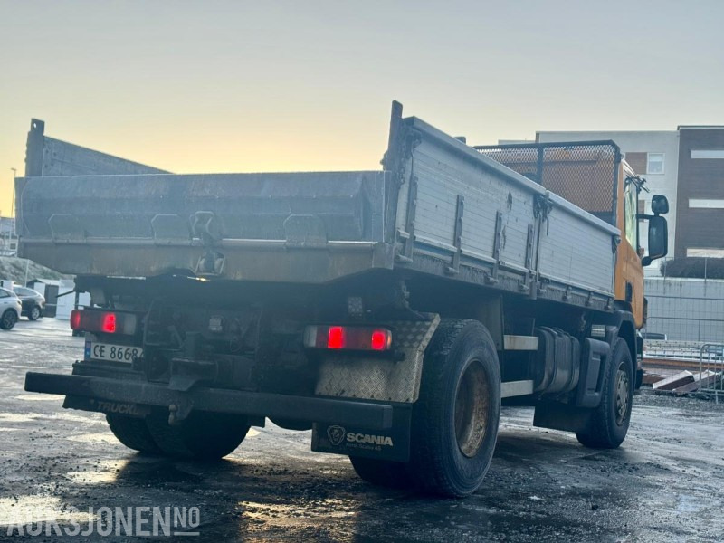 1998 Scania P-serie - 4x2 - Tippbil - Eu-godkjent til 08/26 - Km: 335523 - قلابات: صور 5 1998 Scania P-serie - 4x2 - Tippbil - Eu-godkjent til 08/26 - Km: 335523 - قلابات: صور 5