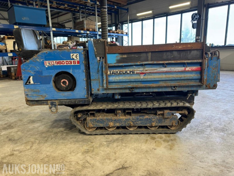 1998 Takeuchi TC960D3S beltedumper - قلابة شاحنة: صور 1 1998 Takeuchi TC960D3S beltedumper - قلابة شاحنة: صور 1