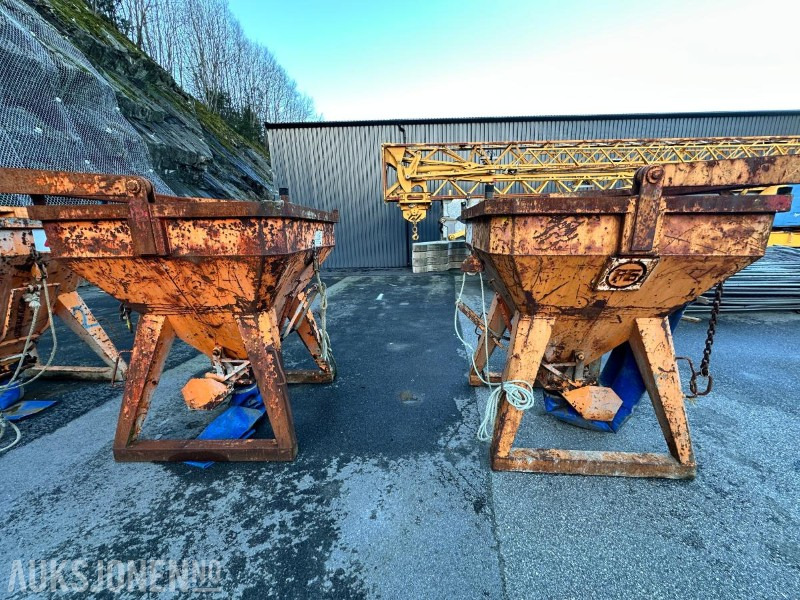 2 stk Eichinger 1500L Betongtobber - معدات البناء: صور 1 2 stk Eichinger 1500L Betongtobber - معدات البناء: صور 1