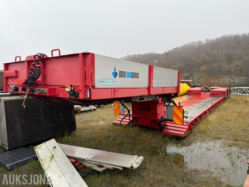 2000 Faymonville Es-Ge Mega brønntralle – 8 m plan + 5 m uttrekk, avtagbar svanehals, tvangsstyring - مقطورة: صور 1 2000 Faymonville Es-Ge Mega brønntralle – 8 m plan + 5 m uttrekk, avtagbar svanehals, tvangsstyring - مقطورة: صور 1