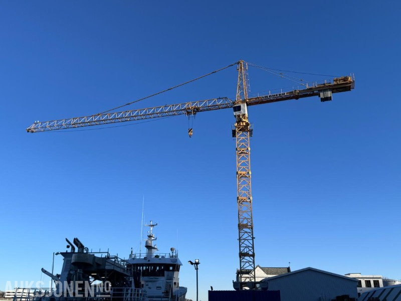2000 Liebherr 280 EC-H 16 Litronic Tårnkran med undervogn på plater - الرافعة: صور 4 2000 Liebherr 280 EC-H 16 Litronic Tårnkran med undervogn på plater - الرافعة: صور 4