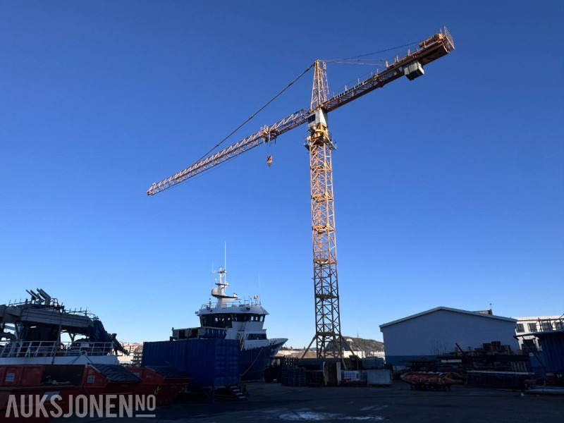 2000 Liebherr 280 EC-H 16 Litronic Tårnkran med undervogn på plater - الرافعة: صور 3 2000 Liebherr 280 EC-H 16 Litronic Tårnkran med undervogn på plater - الرافعة: صور 3