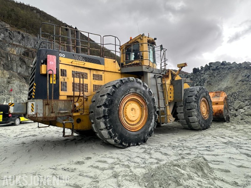 2003 Komatsu WA800-3 Hjullaster med 11 m3 skuffe - Spakstyring- Sertifisert til mai 2026 - اللودر بعجل: صور 5 2003 Komatsu WA800-3 Hjullaster med 11 m3 skuffe - Spakstyring- Sertifisert til mai 2026 - اللودر بعجل: صور 5