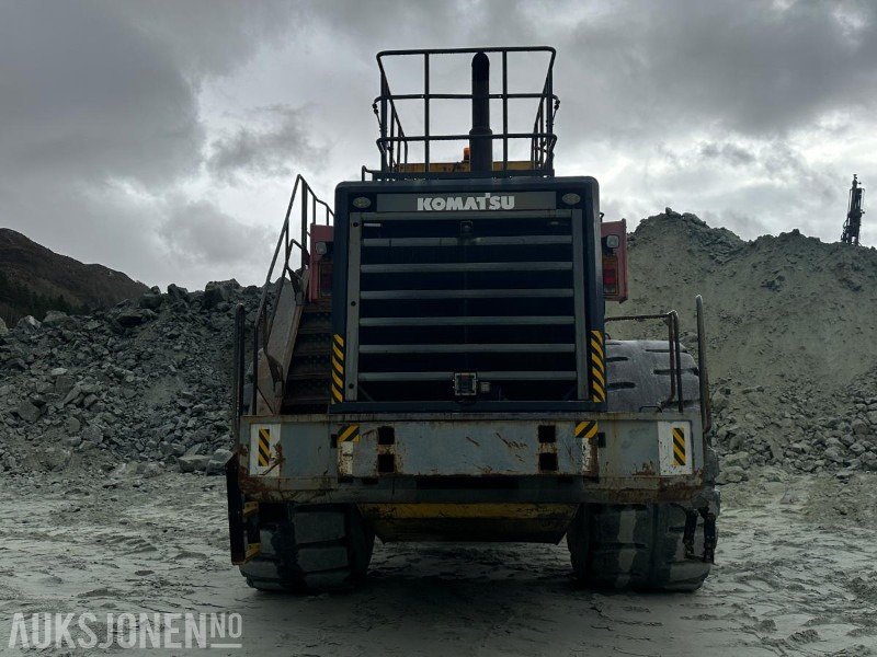 2003 Komatsu WA800-3 Hjullaster med 11 m3 skuffe - Spakstyring- Sertifisert til mai 2026 - اللودر بعجل: صور 4 2003 Komatsu WA800-3 Hjullaster med 11 m3 skuffe - Spakstyring- Sertifisert til mai 2026 - اللودر بعجل: صور 4