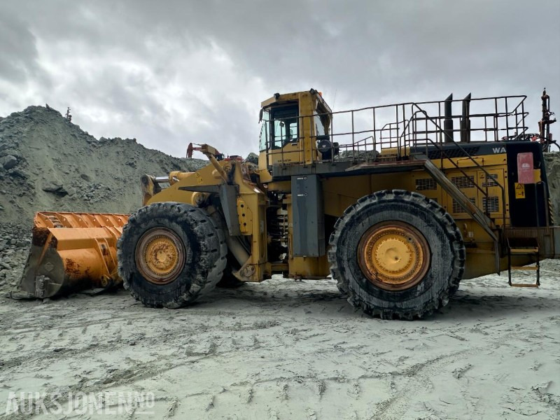 2003 Komatsu WA800-3 Hjullaster med 11 m3 skuffe - Spakstyring- Sertifisert til mai 2026 - اللودر بعجل: صور 2 2003 Komatsu WA800-3 Hjullaster med 11 m3 skuffe - Spakstyring- Sertifisert til mai 2026 - اللودر بعجل: صور 2