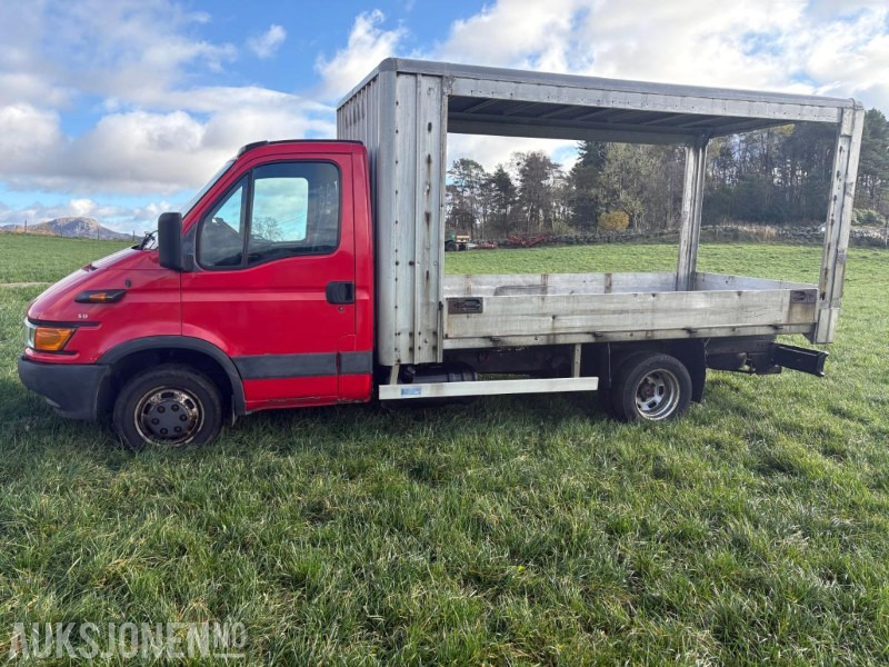 2004 Iveco Daily Med aluminiums plan og kapell ramme - شاحنات مسطحة: صور 2 2004 Iveco Daily Med aluminiums plan og kapell ramme - شاحنات مسطحة: صور 2