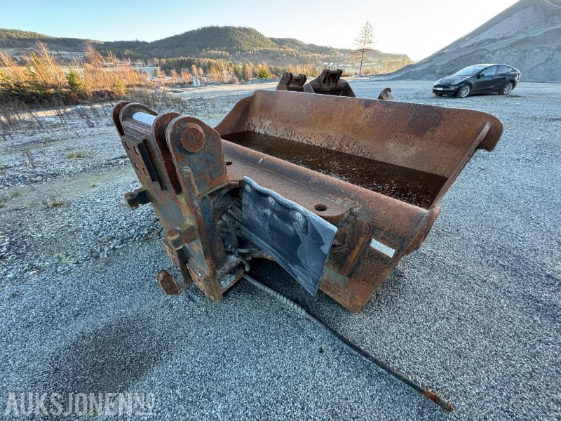 2004 Nanset pusseskuffe med hydraulisk tilt / KM feste - ملحقات - آلات البناء: صور 5 2004 Nanset pusseskuffe med hydraulisk tilt / KM feste - ملحقات - آلات البناء: صور 5