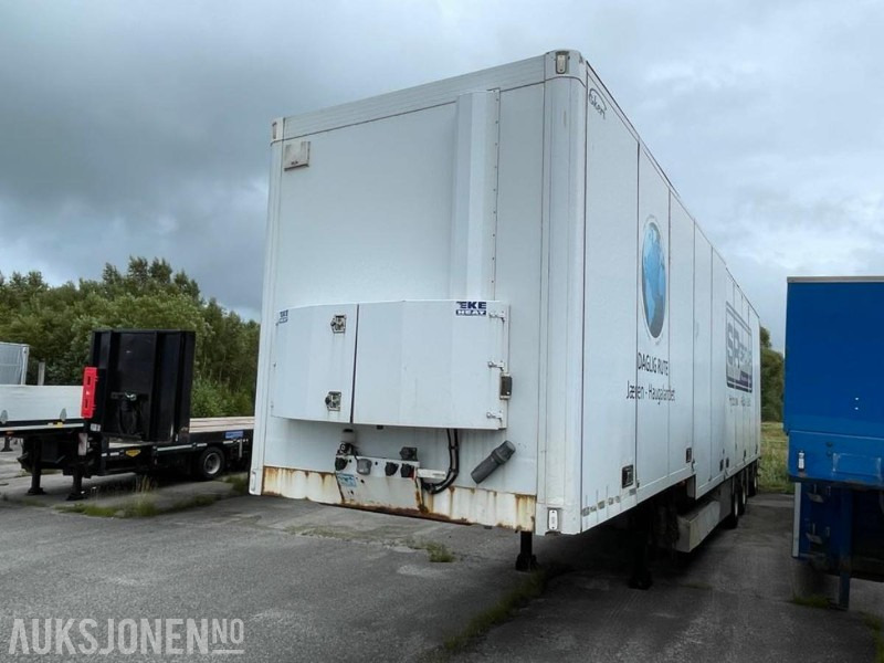 2007 Ekeri L3 Skaphenger med full sideåpning - 3-akslet - Tillatt totalvekt: 45000 kg. - مقطورة: صور 2 2007 Ekeri L3 Skaphenger med full sideåpning - 3-akslet - Tillatt totalvekt: 45000 kg. - مقطورة: صور 2