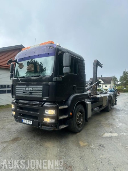 2007 MAN TGA 26.440 6X2-2 BL - شاحنة ذات الخطاف: صور 1 2007 MAN TGA 26.440 6X2-2 BL - شاحنة ذات الخطاف: صور 1