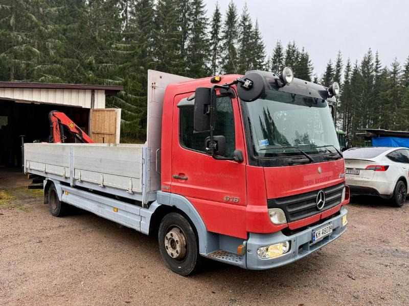 2007 Mercedes-Benz 818 planbil med kran / Nylig EU-godkjent - شاحنات مسطحة: صور 3 2007 Mercedes-Benz 818 planbil med kran / Nylig EU-godkjent - شاحنات مسطحة: صور 3