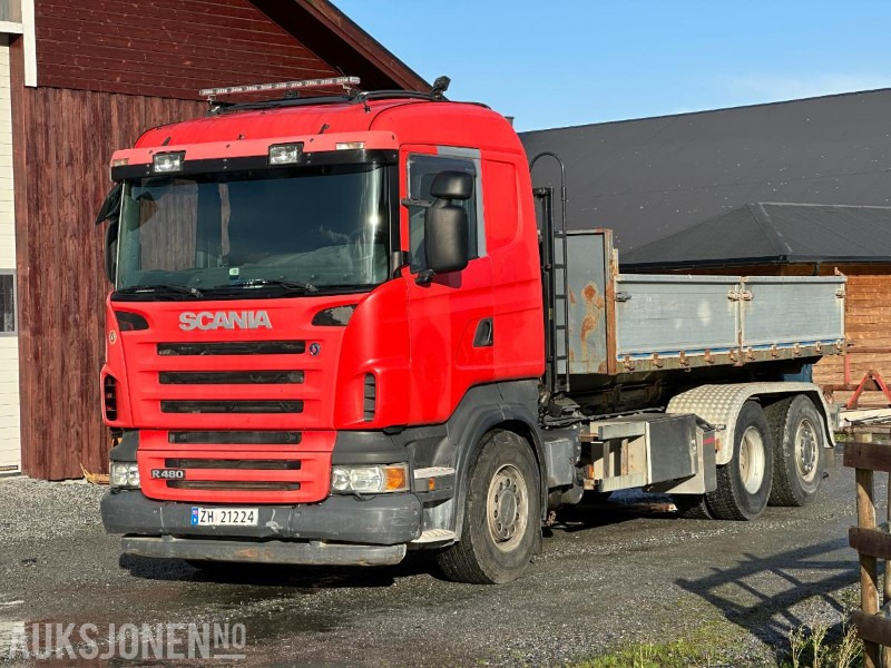 2007 SCANIA R480 6x2 KROKBIL - شاحنة ذات الخطاف: صور 1 2007 SCANIA R480 6x2 KROKBIL - شاحنة ذات الخطاف: صور 1