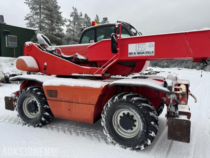 2008 Manitou MRT2150 teleskopslaster. Rundtsvingende med jibb, vinsj og mannskapskurv - رافعة تلسكوبية: صور 2 2008 Manitou MRT2150 teleskopslaster. Rundtsvingende med jibb, vinsj og mannskapskurv - رافعة تلسكوبية: صور 2