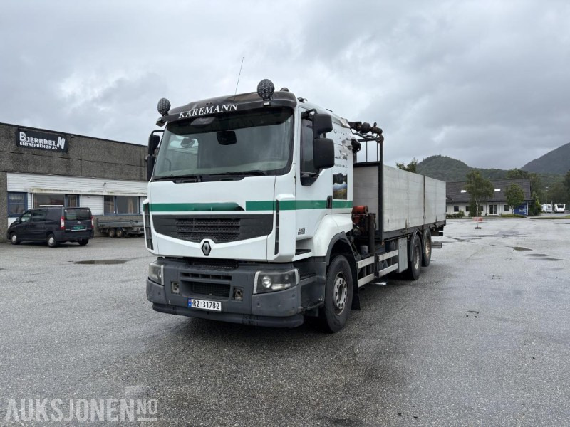 2008 Renault Premium 450 - شاحنة كرين: صور 1 2008 Renault Premium 450 - شاحنة كرين: صور 1