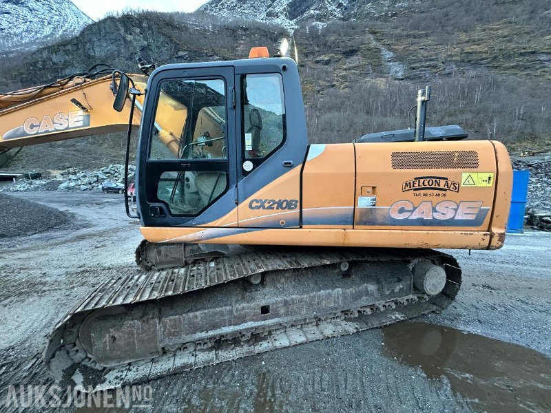 2009 Case CX210B Sertifisert Beltegraver m/Montabert CPA225E boretårn - حفارة: صور 3 2009 Case CX210B Sertifisert Beltegraver m/Montabert CPA225E boretårn - حفارة: صور 3