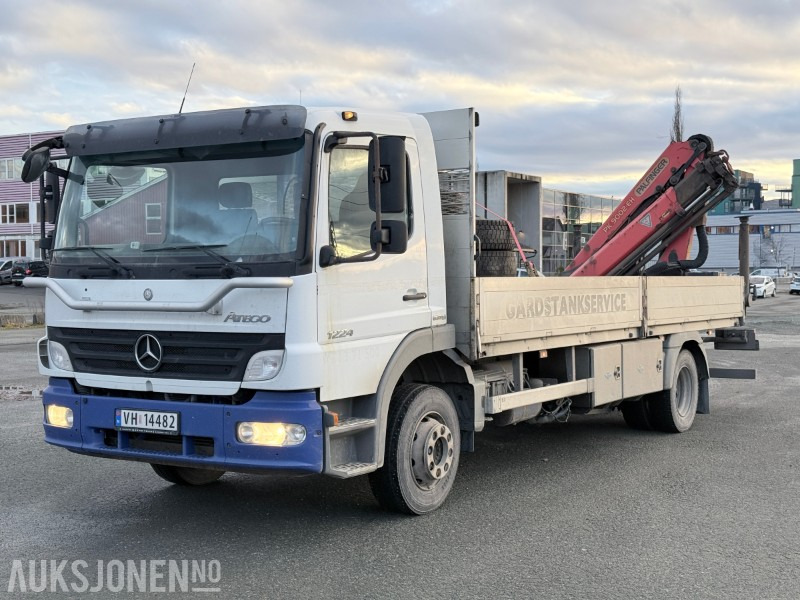 2009 Mercedes-Benz Atego 1224L kranbil - شاحنة كرين: صور 1 2009 Mercedes-Benz Atego 1224L kranbil - شاحنة كرين: صور 1